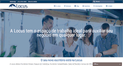 Desktop Screenshot of locusbc.com.br